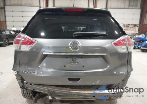 2015 Nissan Rogue Sv из США, поврежденный, VIN KNMAT2MV8FP549863